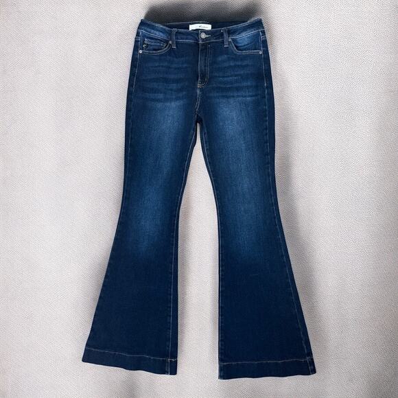 Classic Blue Flare Jeans - Picture 2 of 6